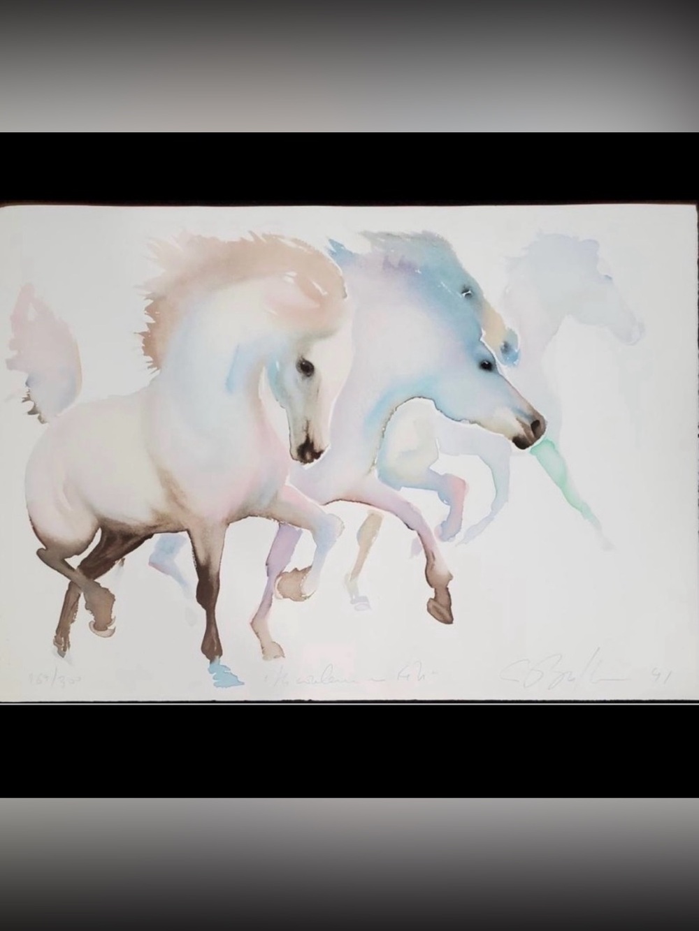 Beatrice Bulteau Signed Limited Edition Lithograph